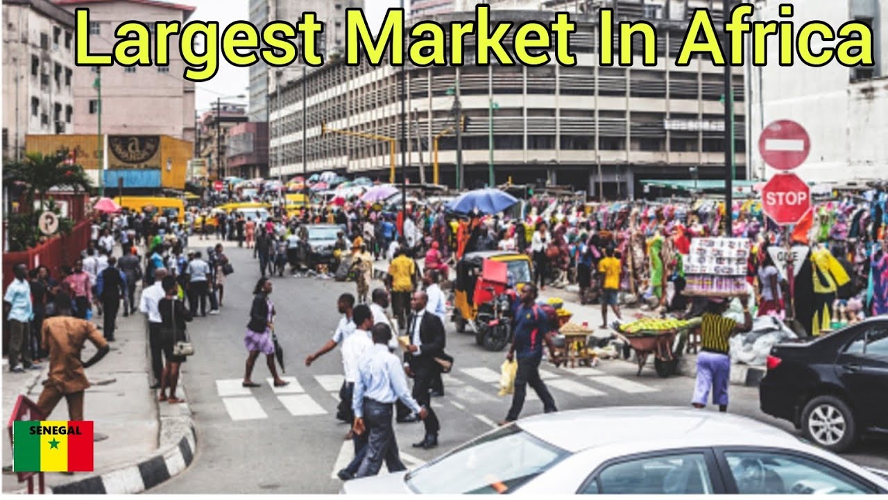 African Senegal 🇸🇳Largest Market Tour,  Road And City Tours 🇸🇳🇸🇳 Travel 1