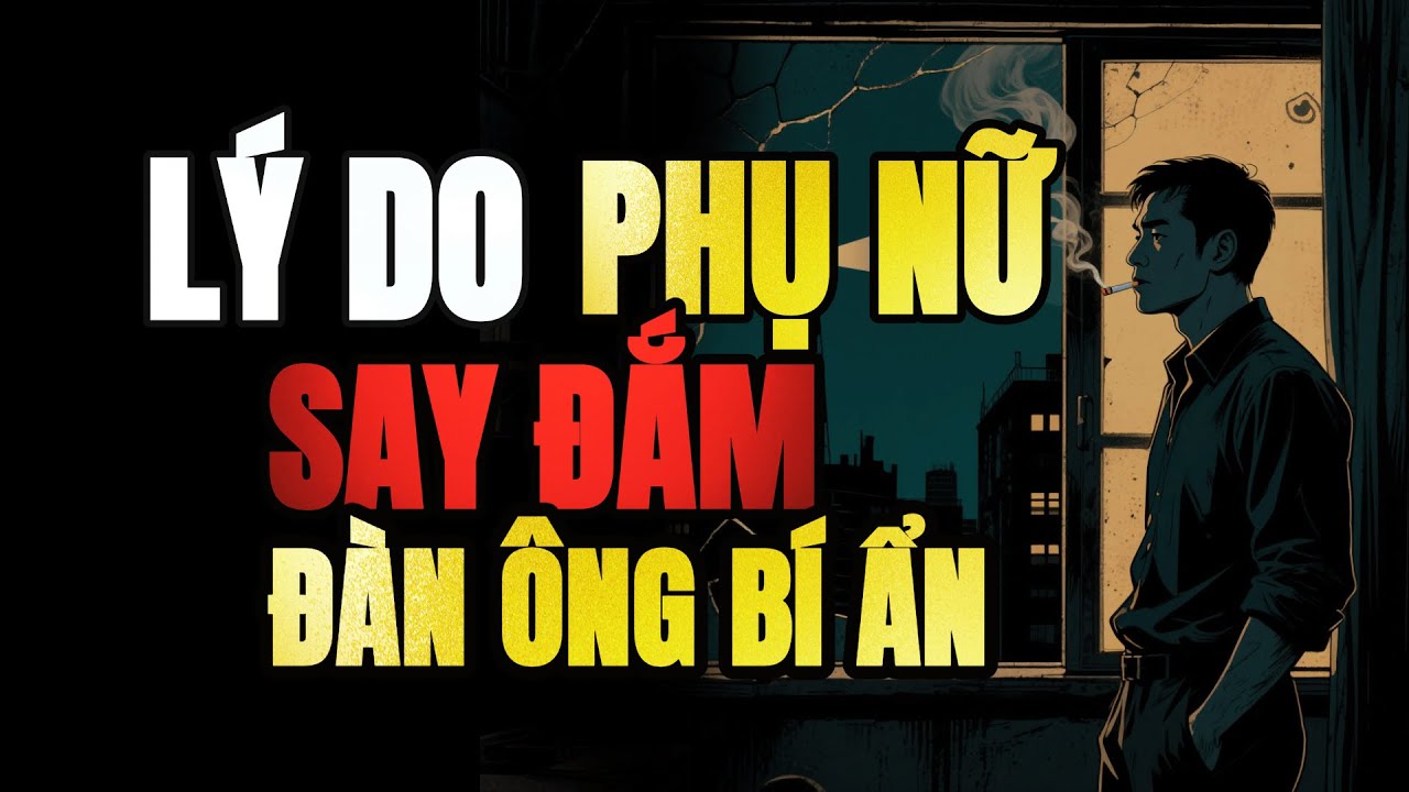 LÝ DO PHỤ NỮ SAY ĐẮM ĐÀN ÔNG BÍ ẨN