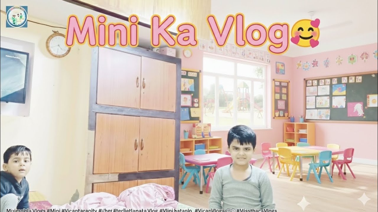 ​🏠 Ghar Bana Pathshala | Mini Ka Vlog|Chhoti Si Pathshala: Mini Ka Fun Day!|@AMBHFAMILYVLOG 