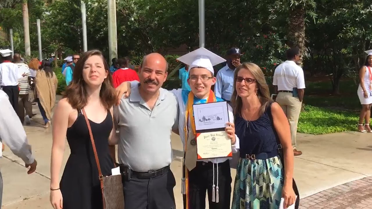 Shawn Is a High School Graduate!!