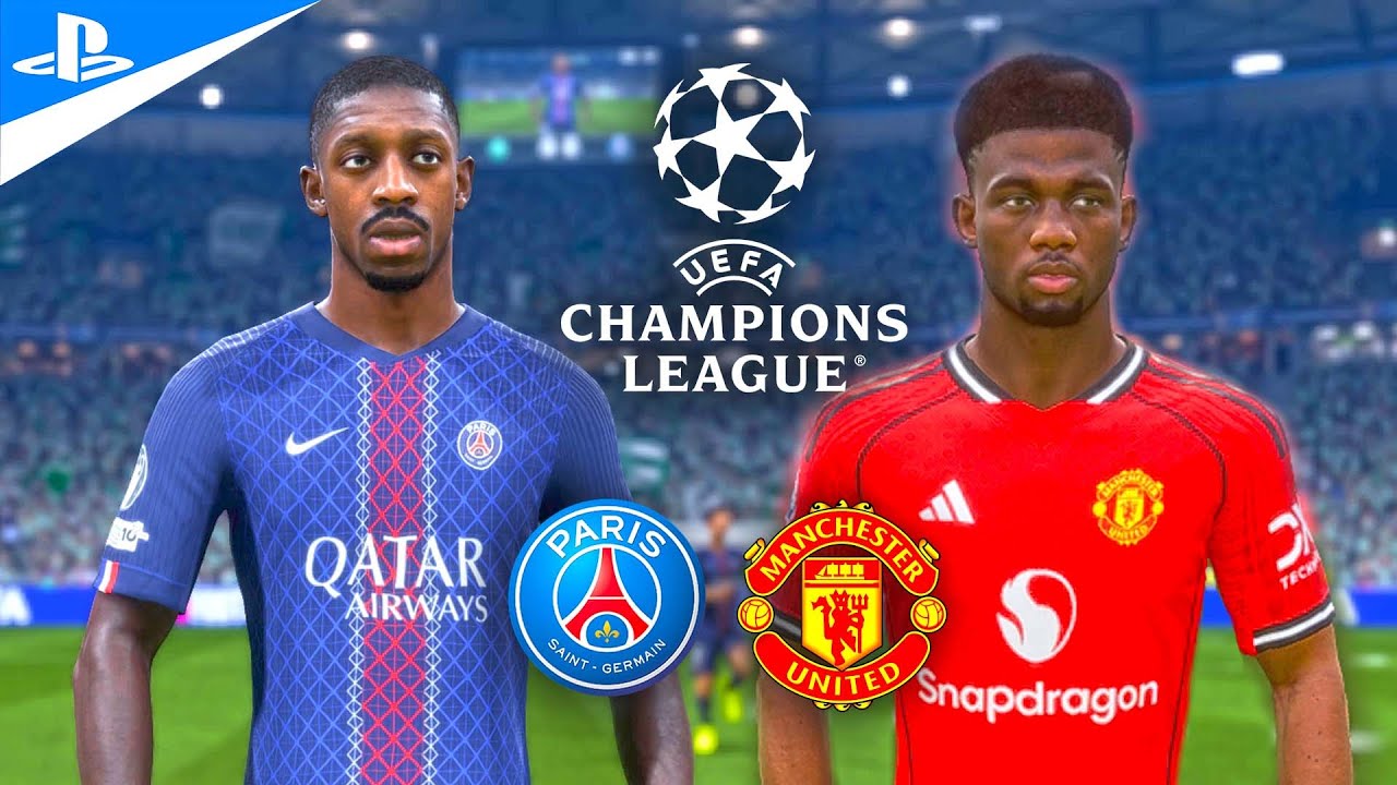 FC 26 Gameplay PSG vs Manchester United  UCL Final 🏆 Dembélé vs Amad Diallo