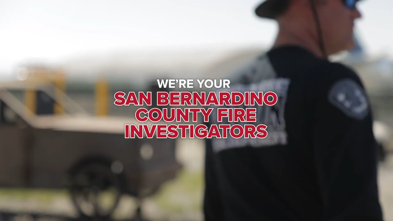Fire Investigators: We're Proud To Serve You!