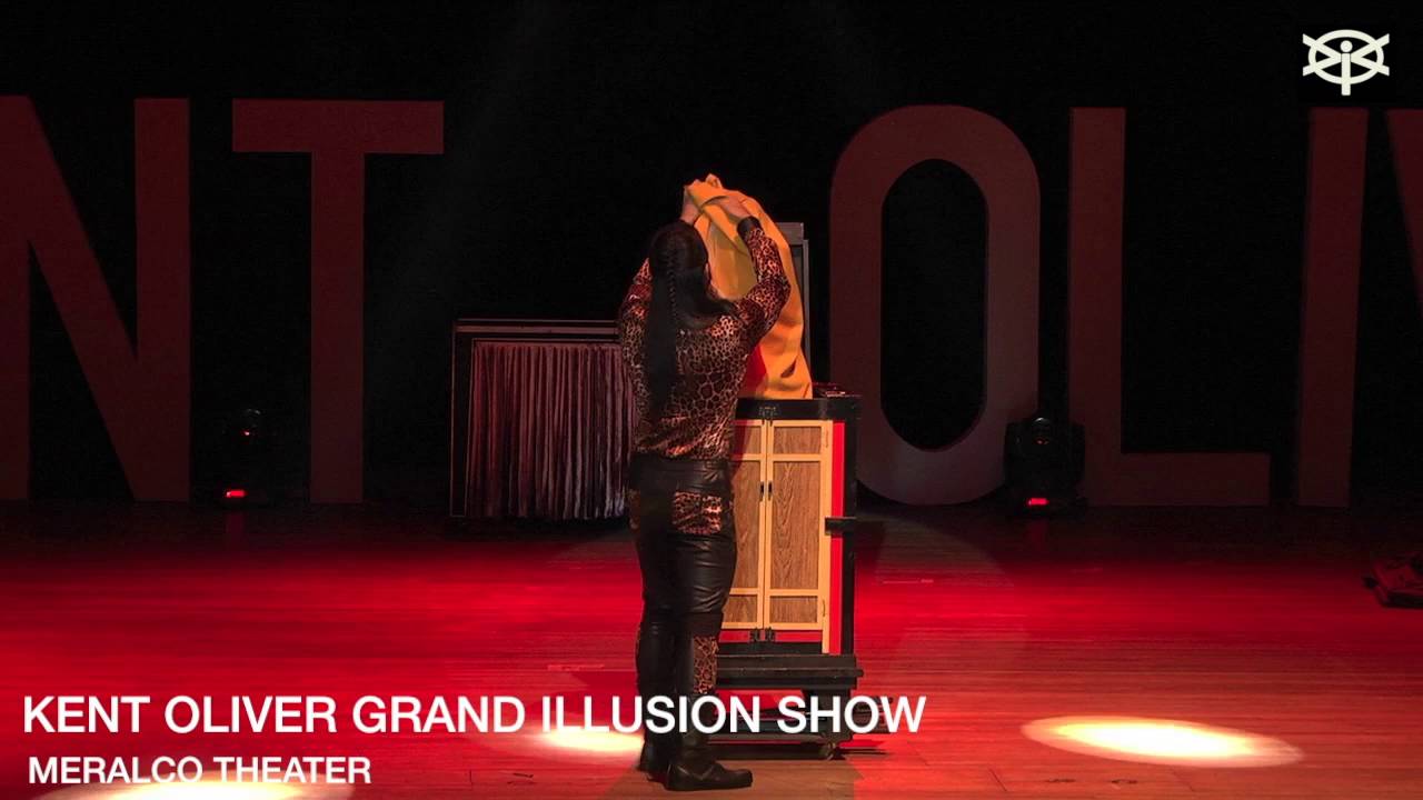 Kent Oliver STC Illusion act / Meralco Theater