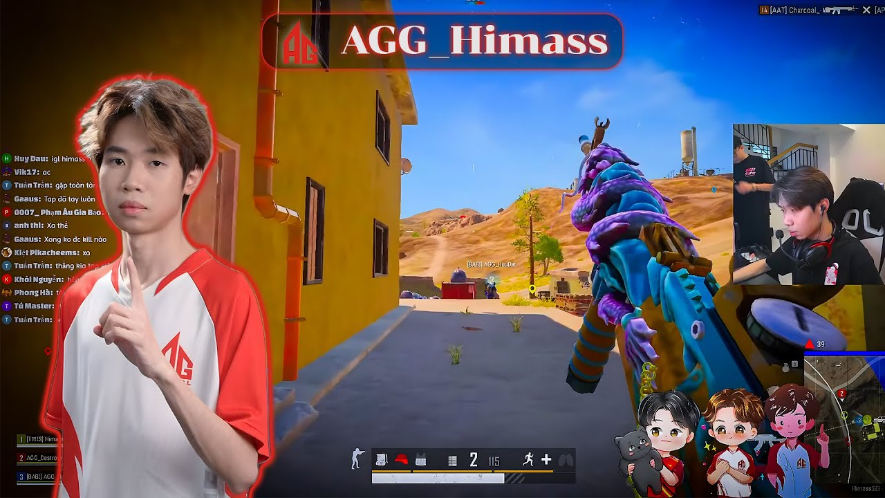 AGG_Himass#129 | FPP SQUAD RANKED | PUBG Pro-Player