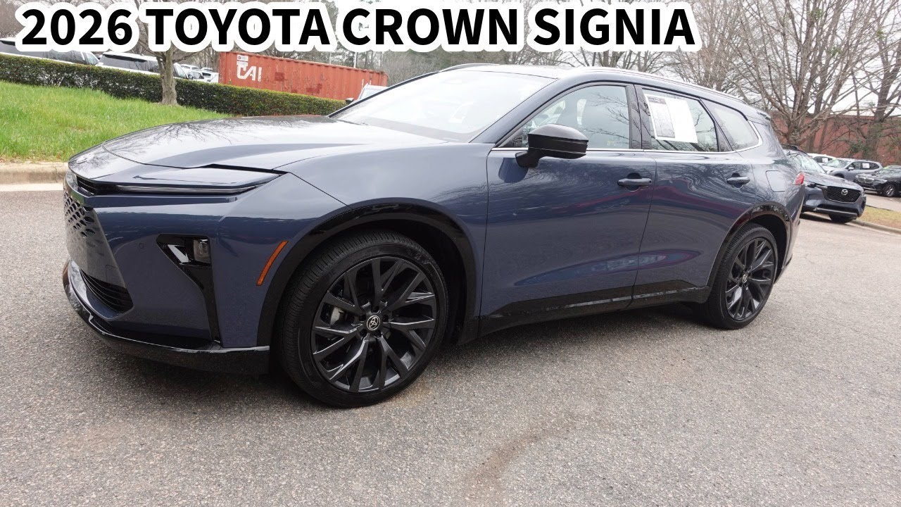 2026 Toyota Crown Signia....More Luxurious Than the Mazda CX-50 Hybrid!