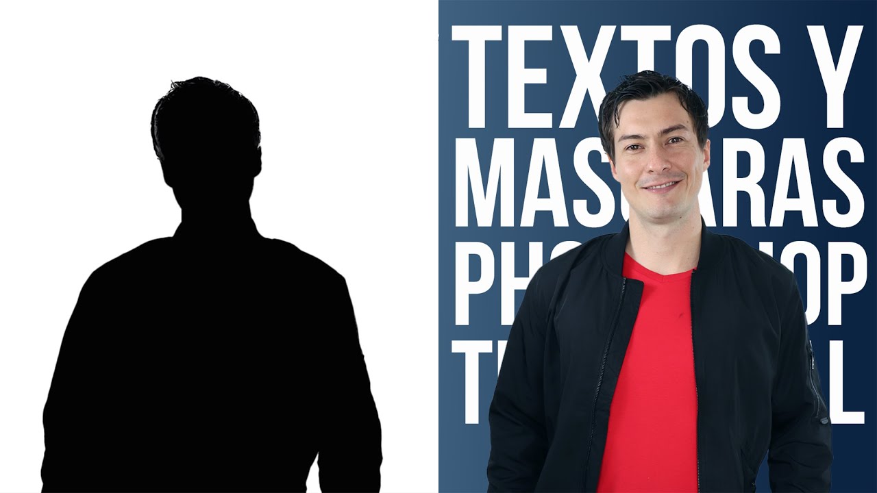 MÁSCARAS + TEXTOS de PHOTOSHOP: Lo más IMPORTANTE que necesitas saber  | PARTE 8