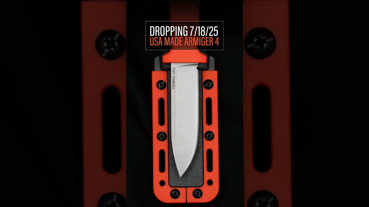 USA Made Armiger 4 Fixed Blades Dropping Soon.