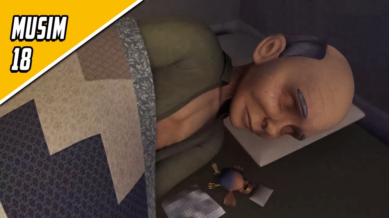 Upin & Ipin Musim 18 - Atok Sakit Apa | Upin Ipin Terbaru 2024