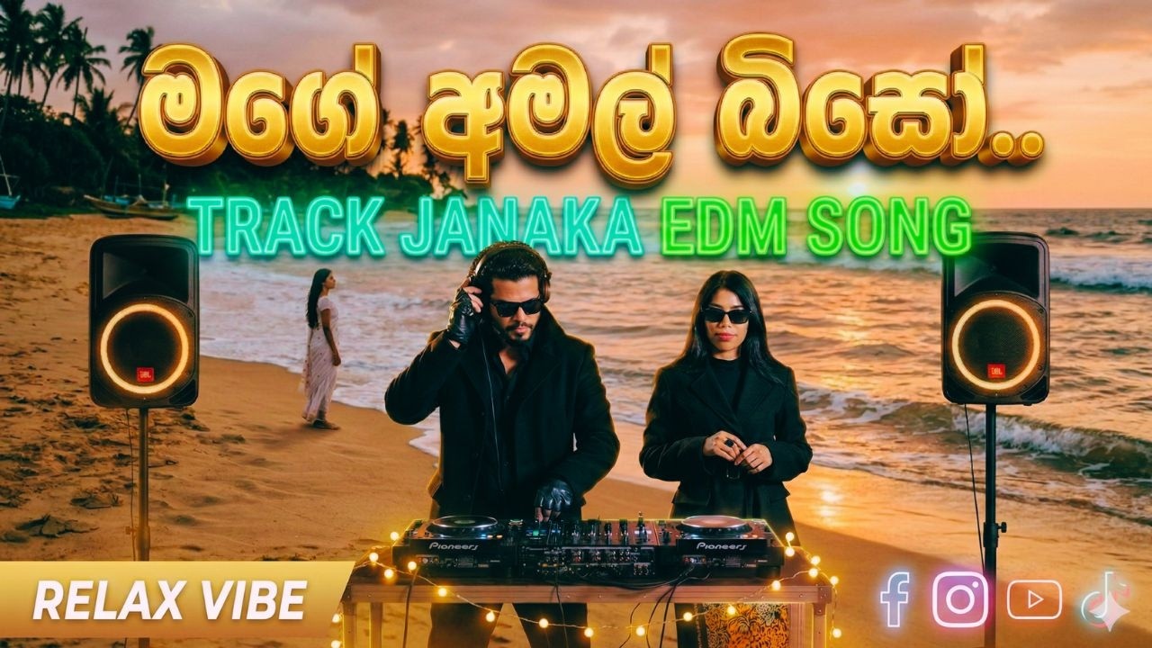 Mage Amal Biso (මගෙ අමල් බිසෝ ) | Track Janaka | EDM Cover Song
