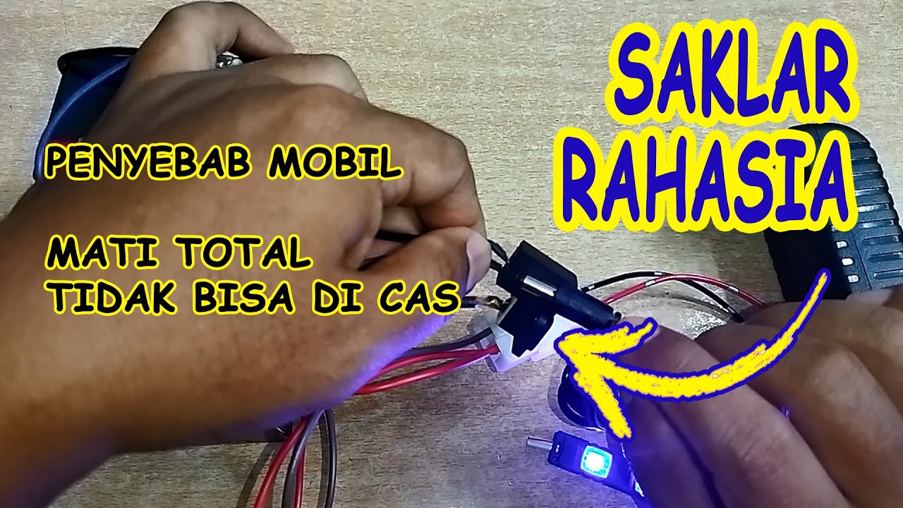 Saklar Rahasia mobil mainan aki - mobil mati total - mobil tidak bisa di cas