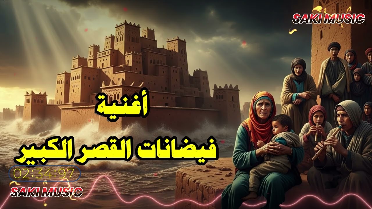 أغنية مؤثرة جداً عن فيضانات القصر الكبير: كلمات تلامس القلوب وتبكي العيون 😢