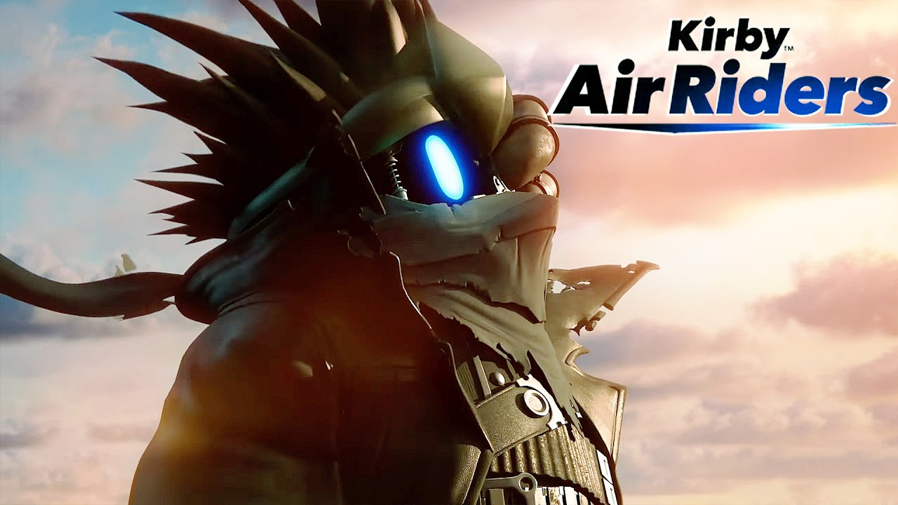 Kirby Air Riders — полный фильм [все сцены] (режим истории)