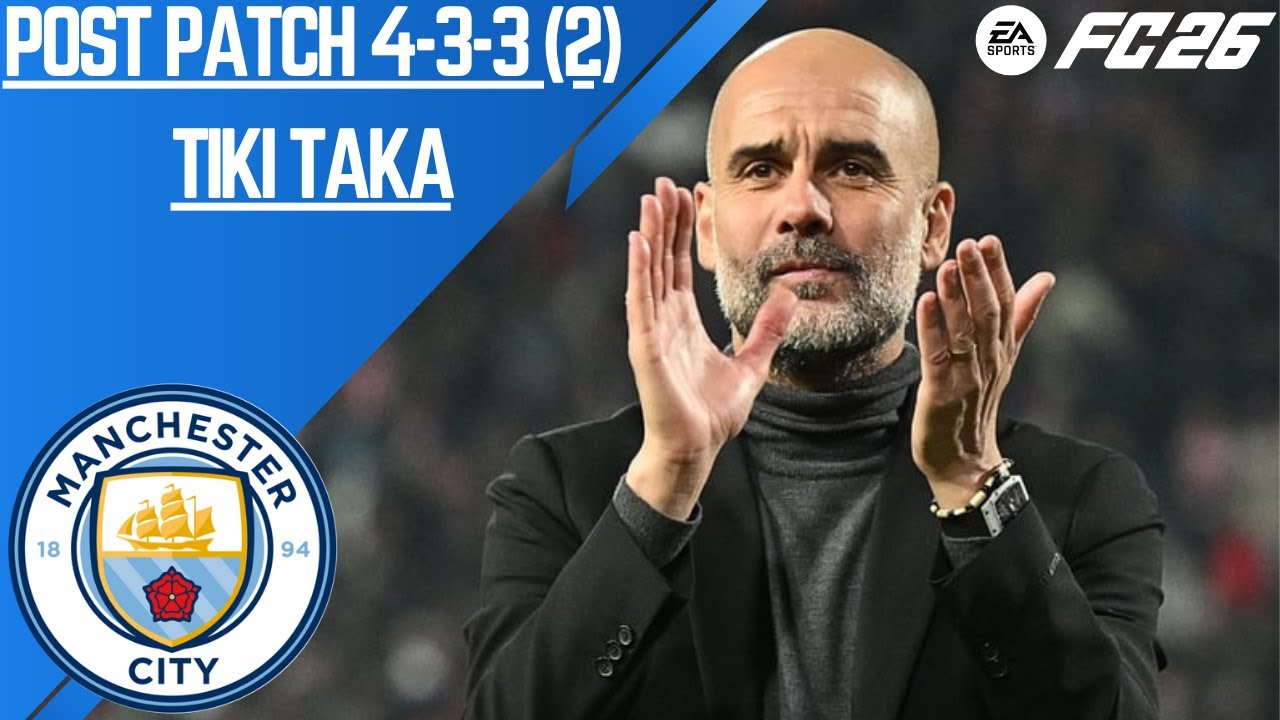 🔥 POST PATCH 4-3-3(2) TIKI TAKA MASTERCLASS! | Play Like PEP in EAFC 26 Ultimate Team ⚡