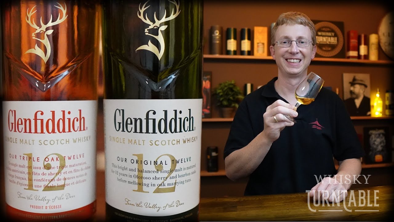 Glenfiddich 12 Jahre Triple Oak 40 % Vol. vs. 12 Jahre Original 40 % Vol.