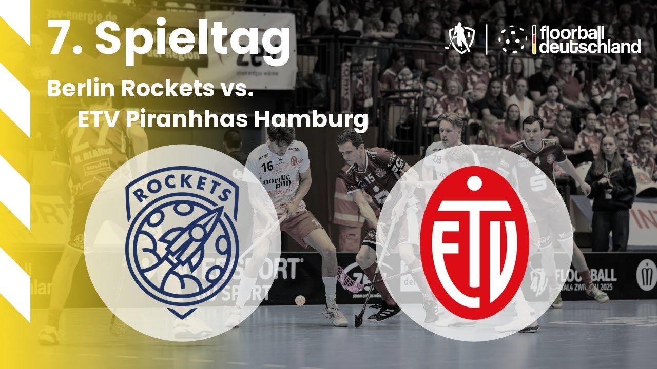 33 | Berlin Rockets vs. ETV Piranhhas Hamburg | 7. Spieltag - 12.10.2025