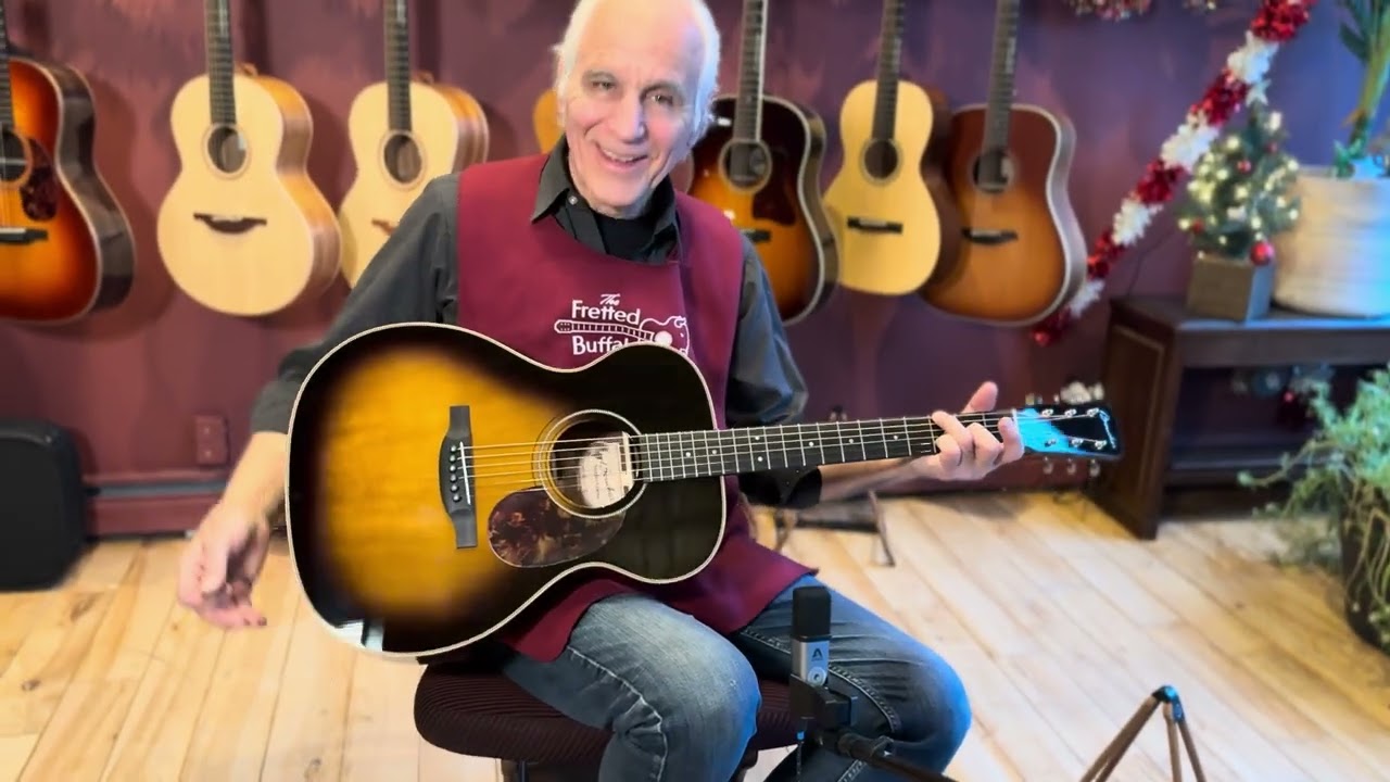 Boucher 'Studio Goose' SG 51B OM Burst Top Adirondack / Indian Rosewood