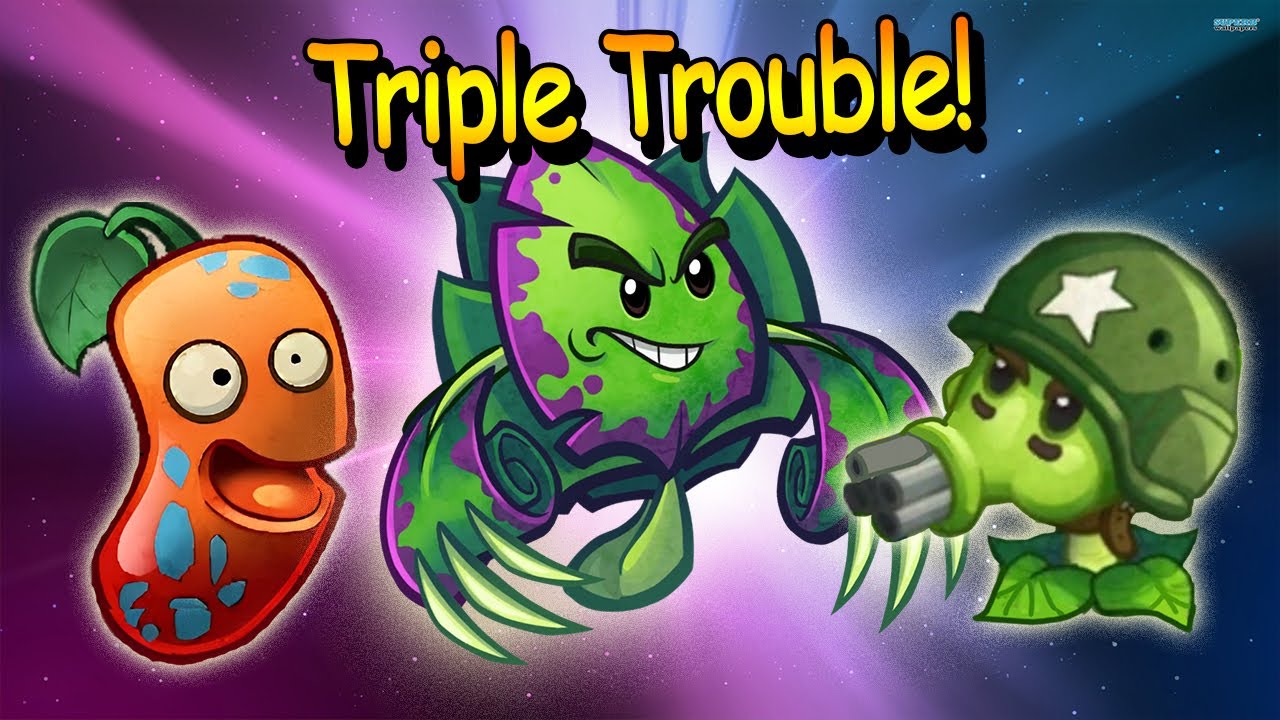 [SUPER LONG VID!] The Power Trio: Pea, Leaf & Bean! ▌ PvZ Heroes
