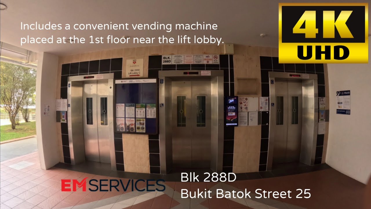 EM lifts at Blk 288D Bukit Batok Street 25