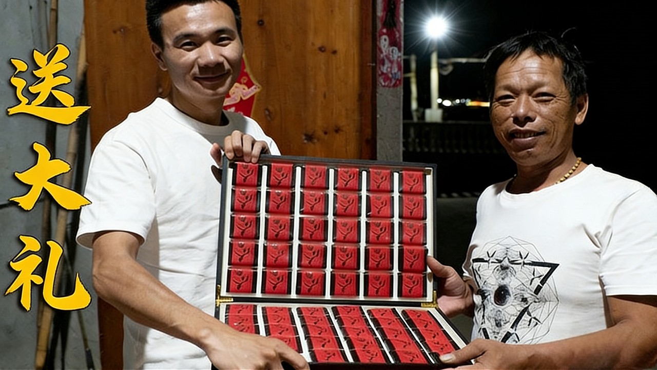 阿烽给阿雄送来贵重礼物，雄哥说最多一斤100块，阿烽气的想拿走