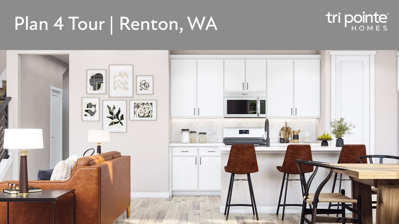 River Trail at Elliott Farm Plan 4 Tour | New Homes in Renton, WA by Tri Pointe Homes