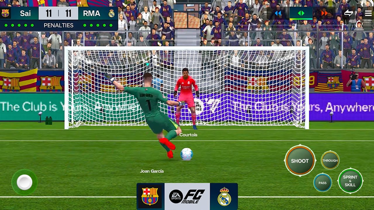 EA Fc Mobile 26 Penalty Shootout #4 FC Barcelona Vs Real Madrid CF #eafcmobile26