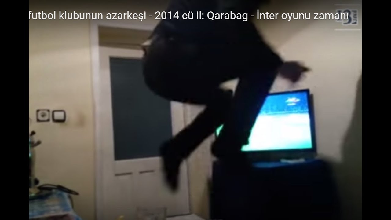 Qarabağ futbol klubunun azarkeşi - 2014 cü il: Qarabag - İnter oyunu zamanı