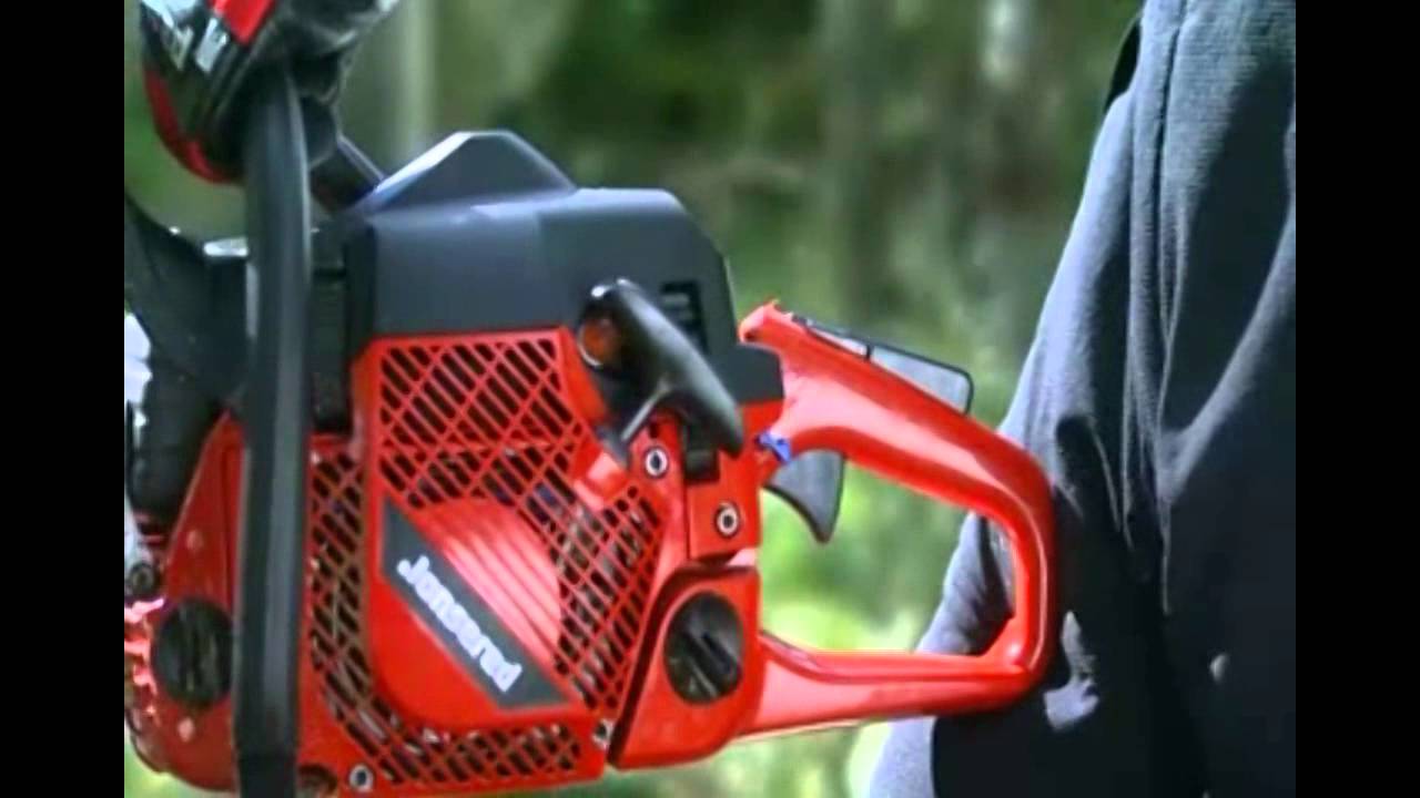 1 of 7: Safety First when handling your Jonsered Chain Saw