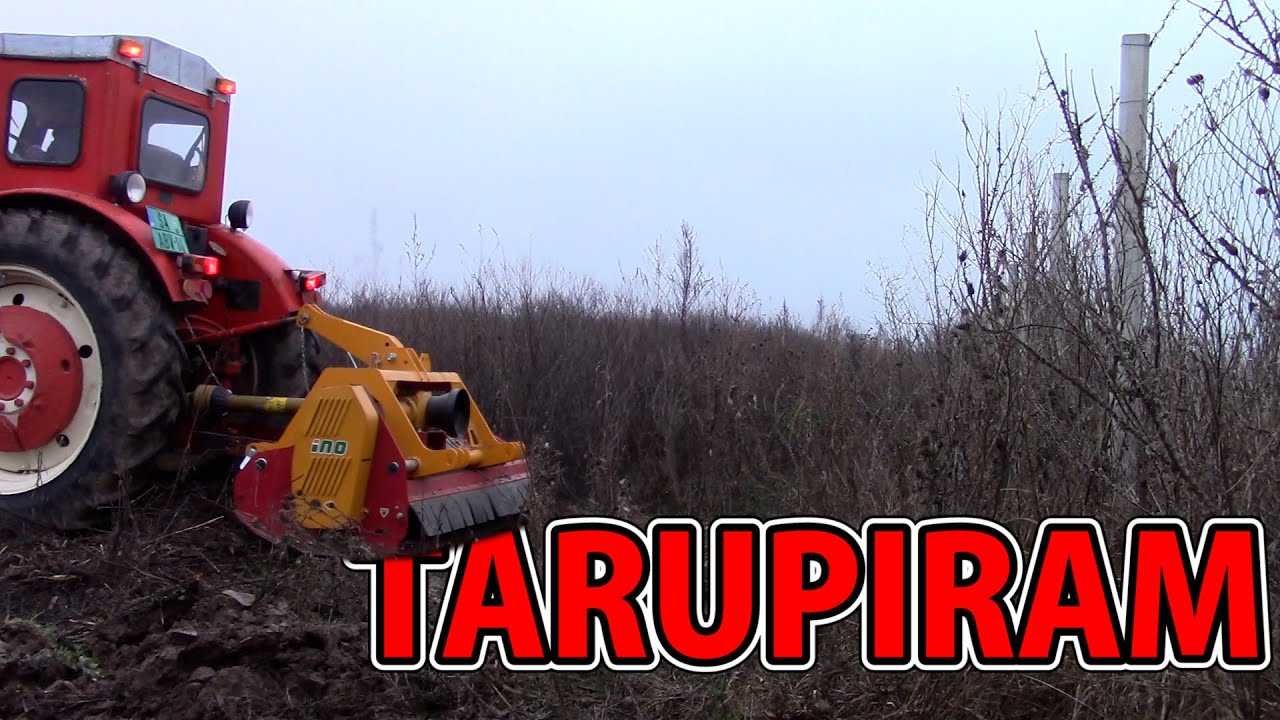 USLUŽNO TARUPIRANJE   LTZ T40 + Ino Euro L tarup malčer