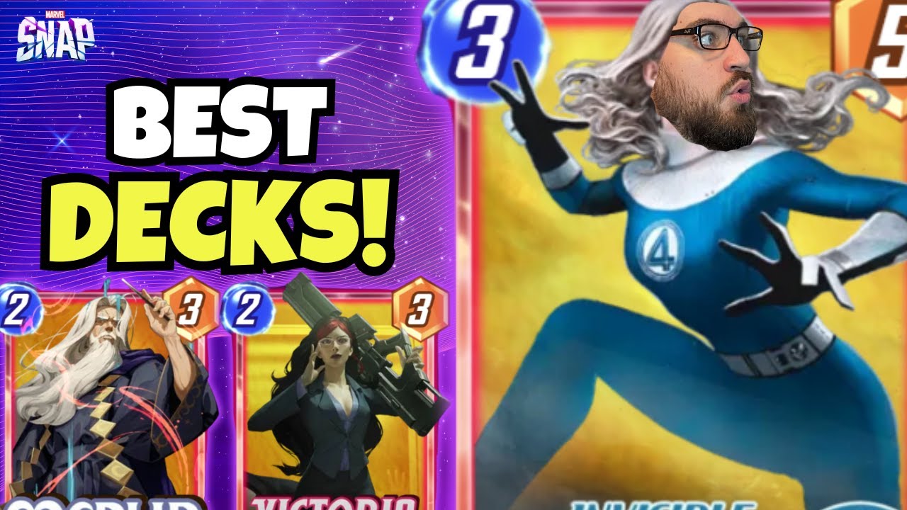 The BEST INFINITE Decks To CLIMB In MARVEL SNAP! | KMBest Infinite Decks 8/03/25 Fantastic Four!
