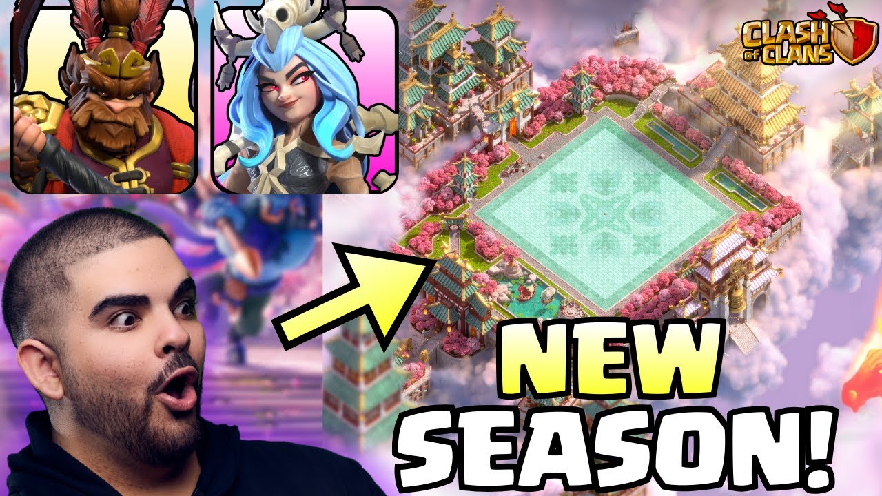 NEW Year of the Fire Horse Season in February! FULL REVEAL! (Clash Of Clans)
