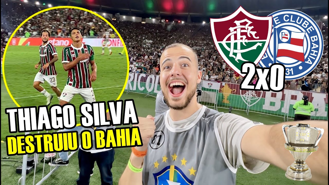 CLASSIFICADOS PRA SEMIFINAL! Fluminense 2x0 Bahia - VLOG DIRETO DO CAMPO l Copa do Brasil 2025