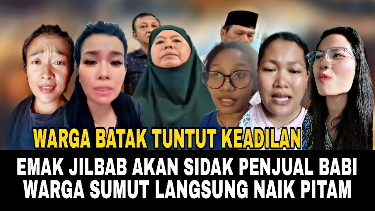 Penjual Babi aKan di SIDAK.. Warga SUMUT Ngamuk Luar Biasa