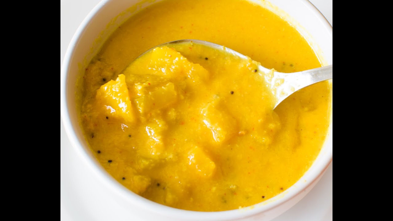 Amlechi Uddamethi / Raw Mango Curry