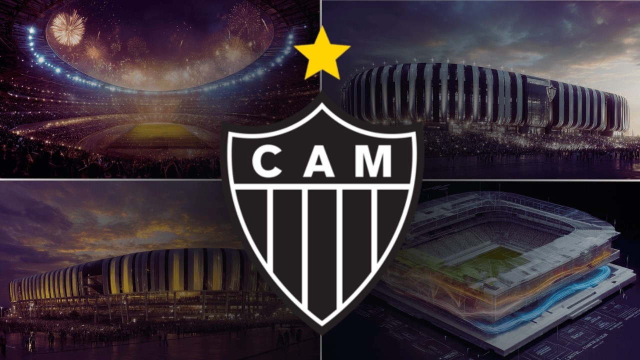 R$ 12 MILHÕES NO CAMPO! Atlético instala gramado sintético e testa nova acústica na Arena MRV