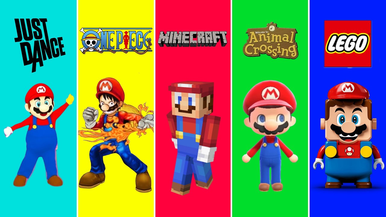 Evolution of Super Mario and Costume Crossovers in Game, LEGO