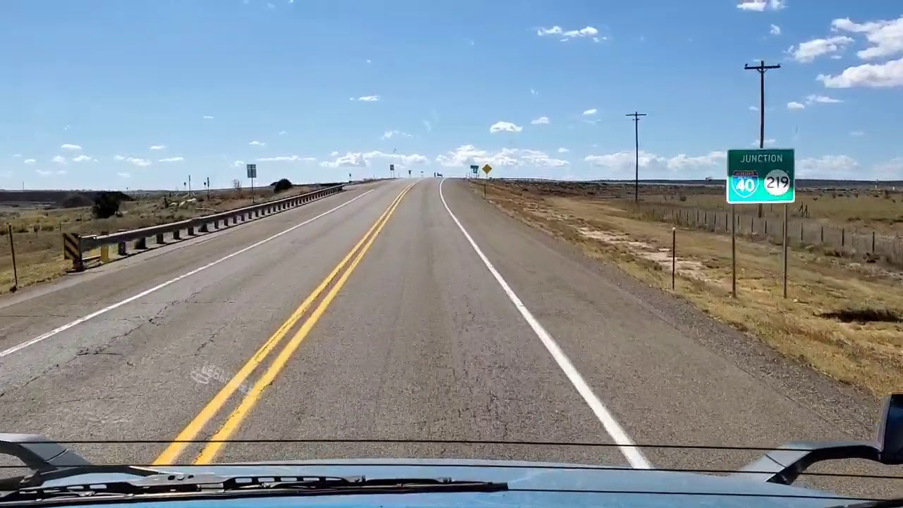 Running a Semi Truck Down Hwy 84/54 in New Mexico.. Lost in the Best Area's!!