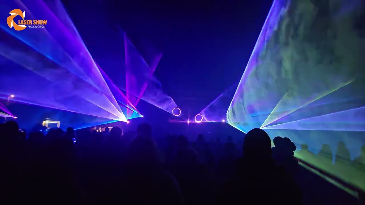 PLNĚBAREVNÁ LASER SHOW - LASER SHOW Production