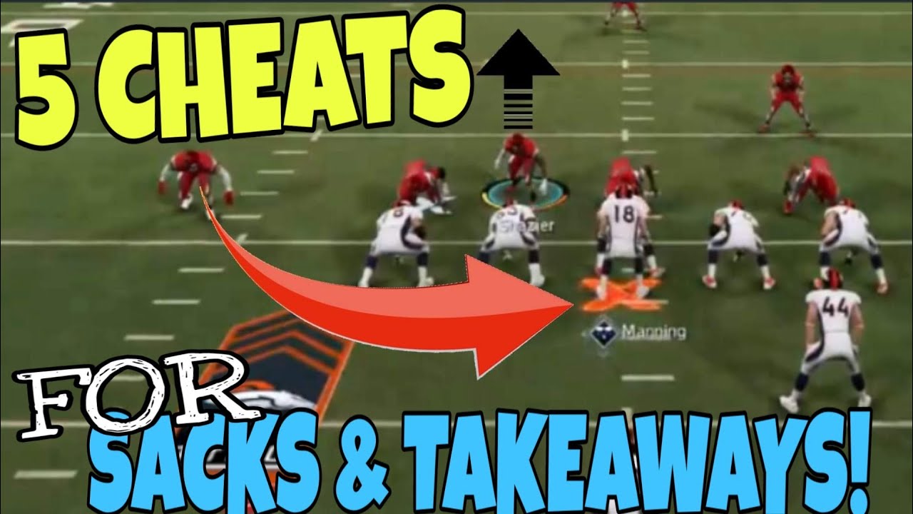 INSTANT SACKS! 5 CHEATS U Should Do Every Play for MORE SACKS & TAKEAWAYS in Madden 20! Defense Tips