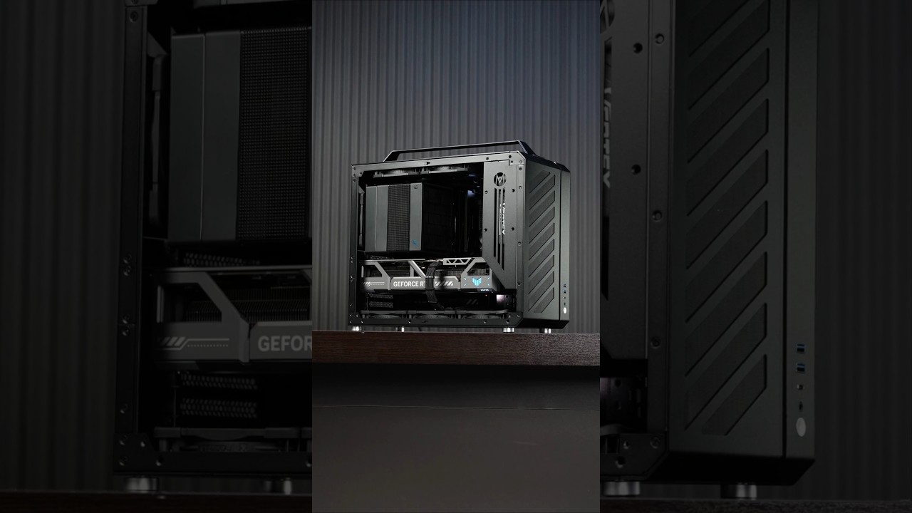 Building Powerful 👺 micro ATX Gaming pc with AMD R7 9800X 3D🥶 and RTX 5080🥵 #pcbuild #gaming #pc