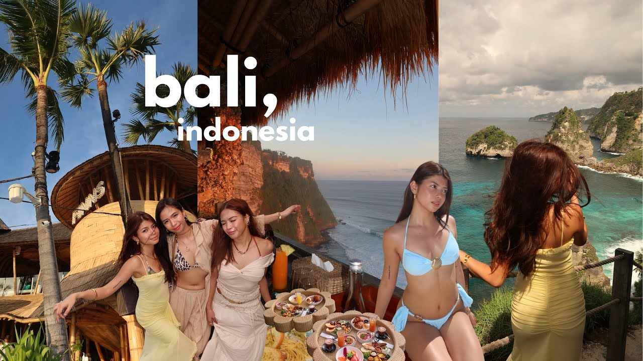 girls trip to bali 🇮🇩 exploring nusa penida, ubud, seminyak, uluwatu & more