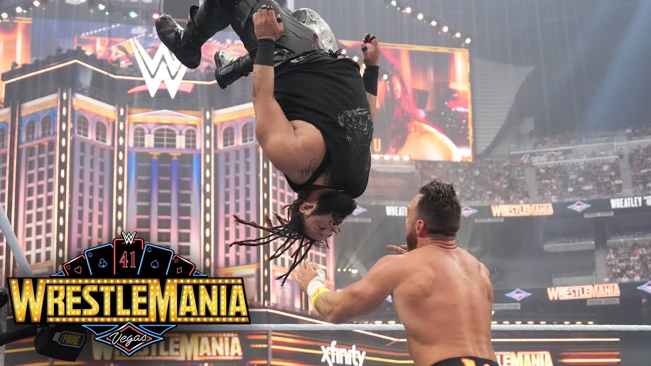 LA Knight vs. Jacob Fatu | United States Title Match: WrestleMania 41 Saturday highlights