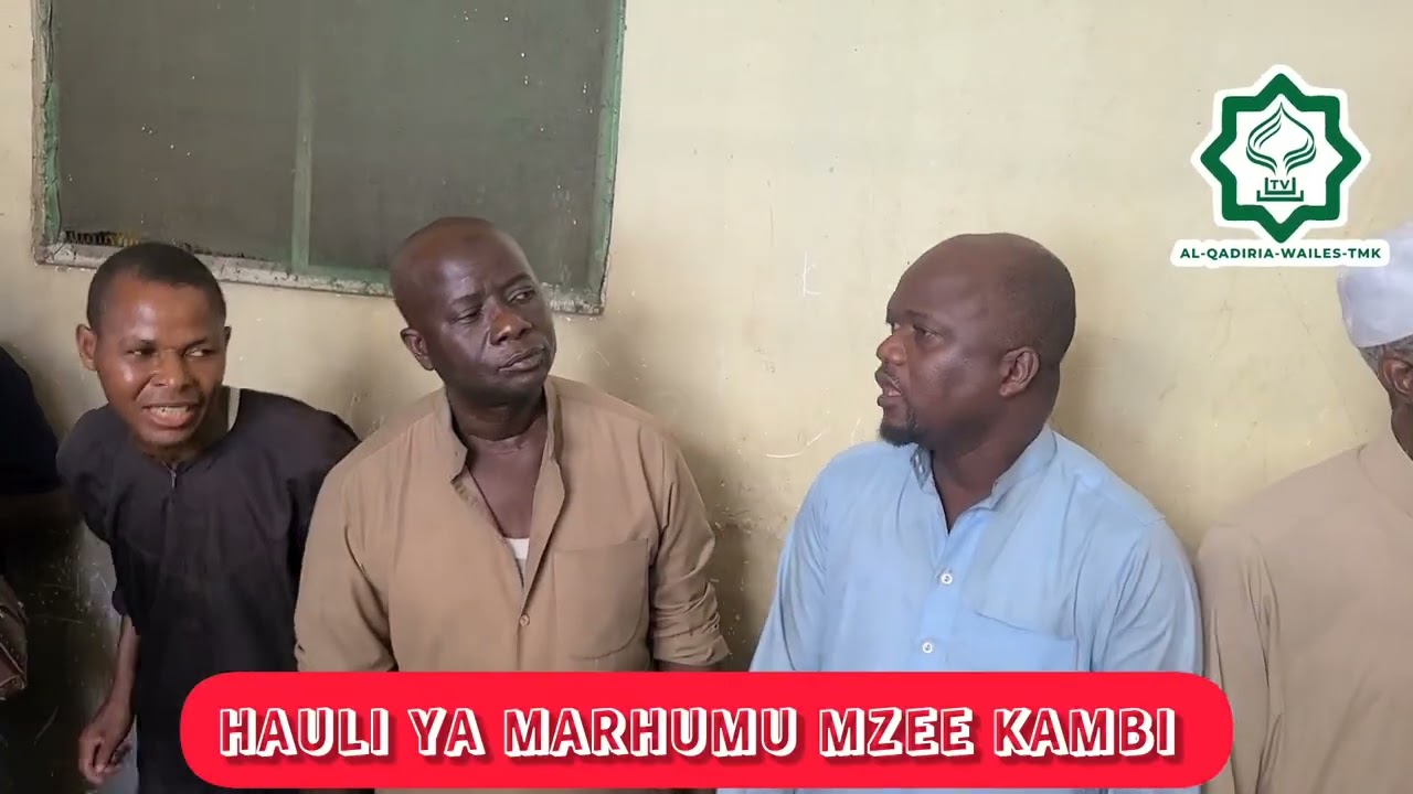 HAULI YA MARHUMU MZEE KAMBI(MKWE WA MARHUMU SHEIKH MUHIDINI BIN ALLY WA MKOYOGORE)