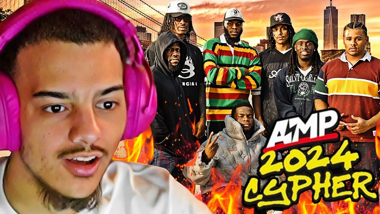 DasGasDom3 Reacts To AMP FRESHMAN CYPHER 2024