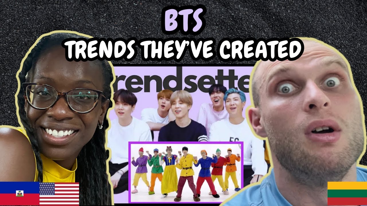 REACTION TO Trends BTS Has Created | FIRST TIME WATCHING