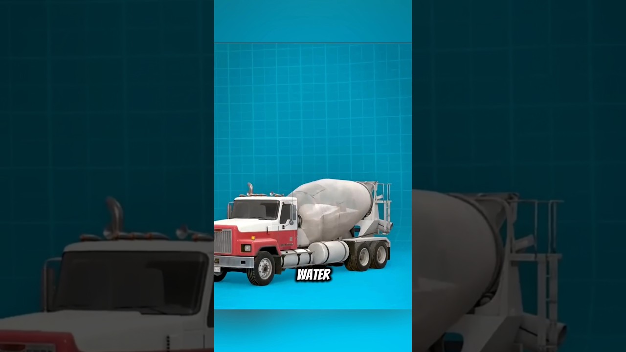 How Concrete Mixer Truck Works