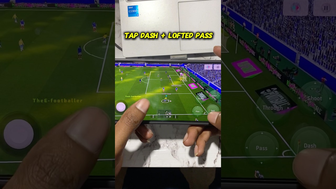 Rabona Pass Handcam 🔥#efootball #efootball2025 #pes #shorts