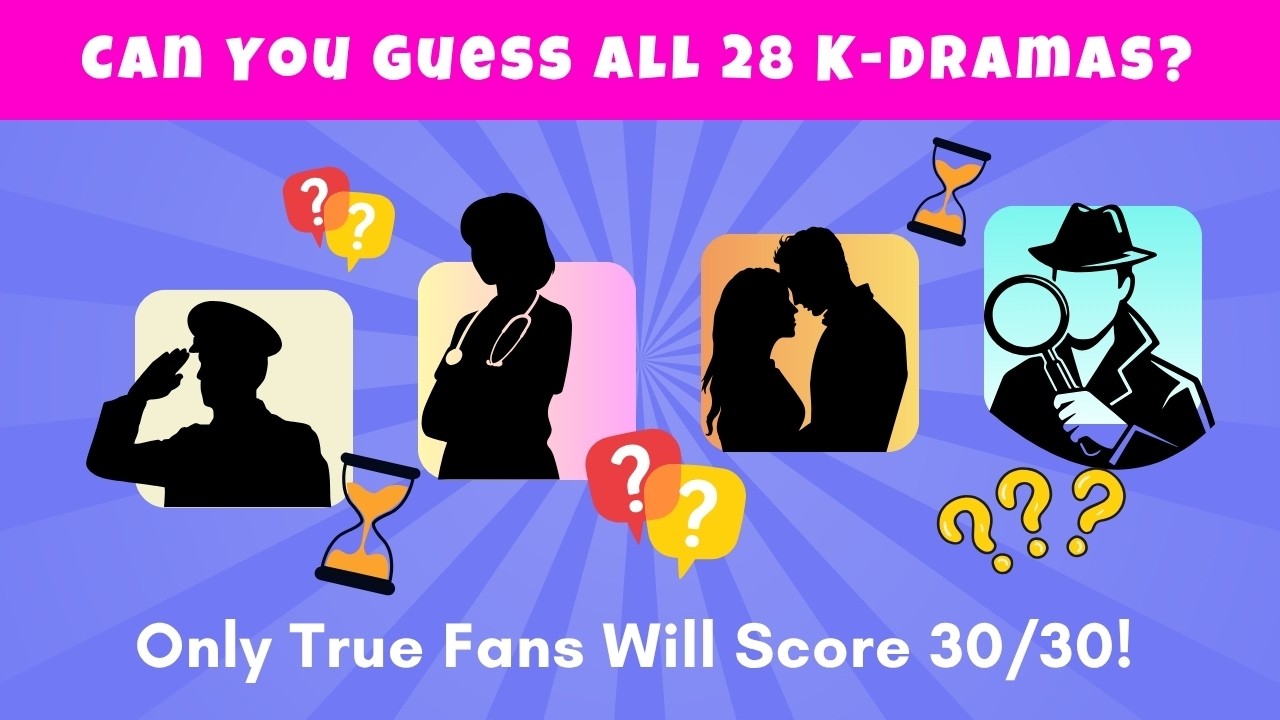 🎬 Guess the K-Drama from the Clues! | 28 K-Drama Challenge 🕒