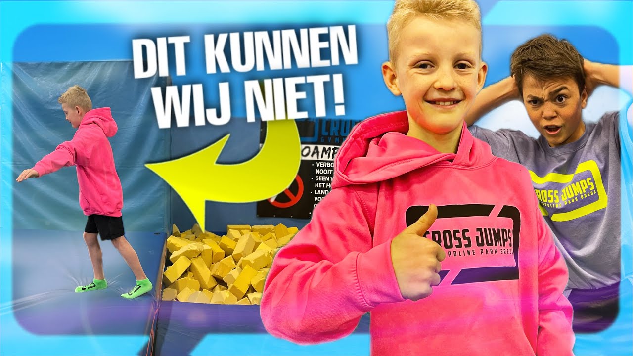 11 JARIGE DOET STANDING DOUBLE BACKFLIP II Cross Jumps