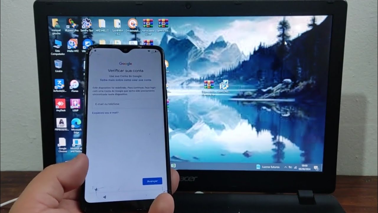Desbloqueio conta Google Moto G8 Play Android 9  método Atualizado etc