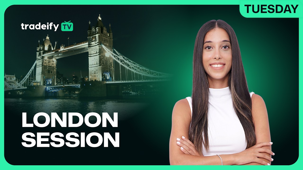 LONDON SESSION LIVE! | Tradeify TV | TUESDAY 8/4/26